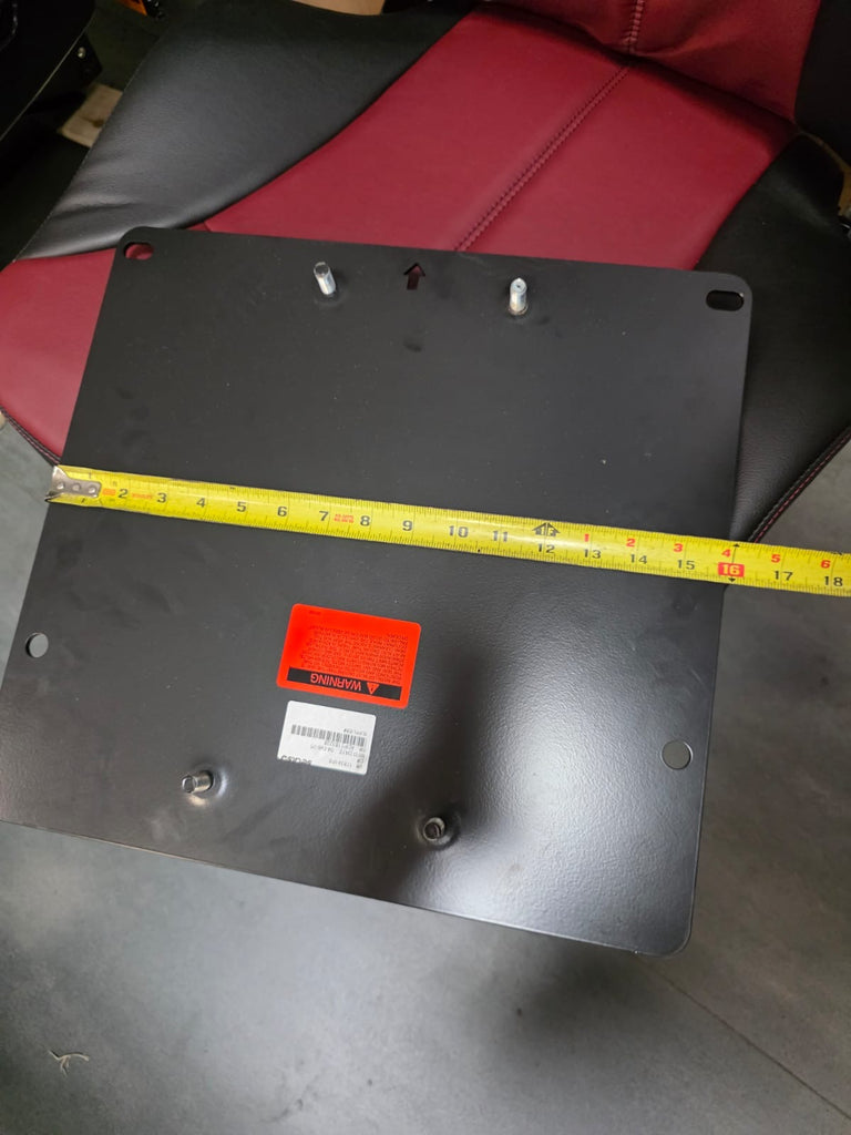Plate for Legacy Truck Seats - International part number 178341ps
